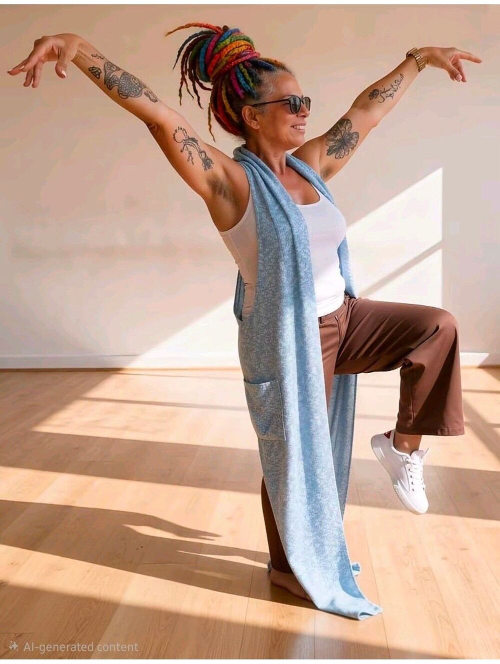 Throat Chakra Cape: Expression Energy Duster